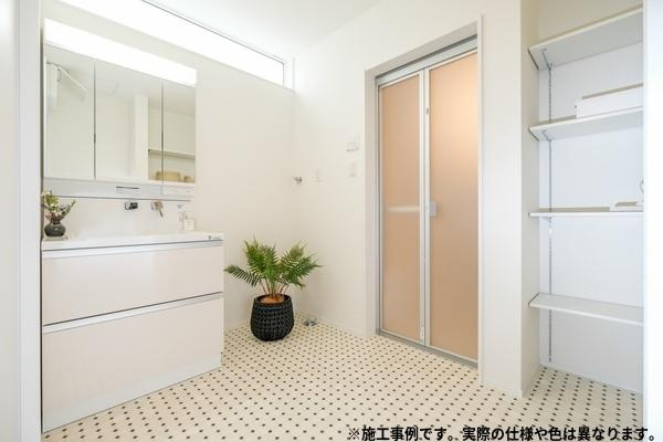 東野台　新築の内観：施工例|【キッチン　施工事例】