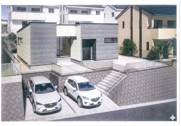 東野台　新築の外観|※外観パースはイメージです。お気軽にお問い合わせください。