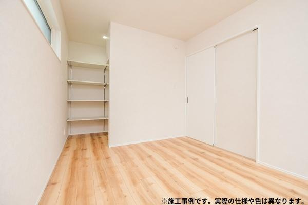 東野台　新築の内観：施工例|【バス　施工事例】