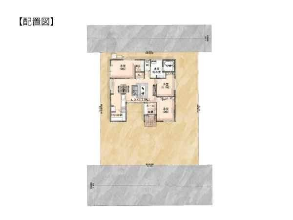 東野台　新築の区画図|※図面と現況が異なる場合は現況を優先させていただきます。
