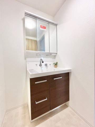 コーポ宇奈月の独立洗面台