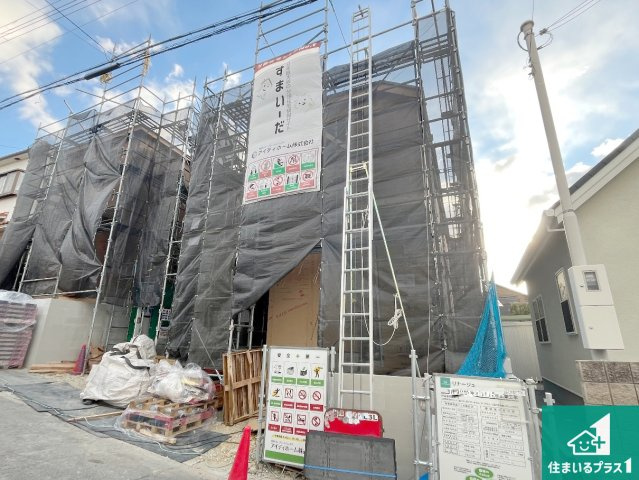 明石市松が丘　第24-1期　新築一戸建ての外観|周辺は落ち着いた街並みの住宅地！子育てがしやすい住環境です！まだ未完成ですが、現地でしかわからない事もございます。是非一度ご覧ください。