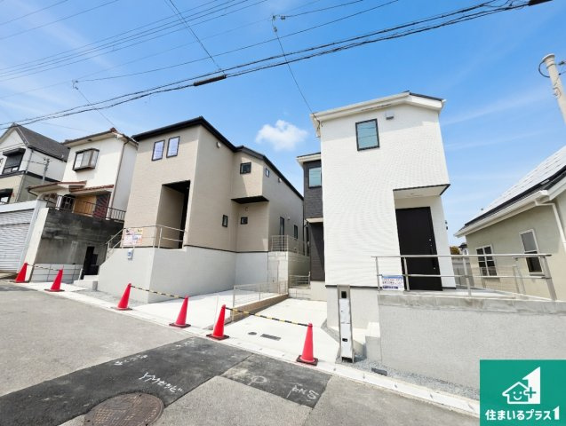 明石市松が丘　第24-1期　新築一戸建ての外観|お客様に長く安心して住んでいだだける事にこだわった家づくり！住んでからのアフターサービスにもしっかりと取り組んでいます！