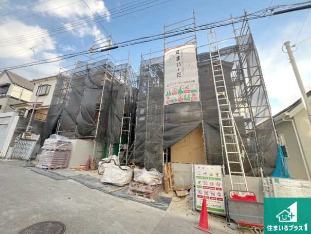 明石市松が丘　第24-1期　新築一戸建ての外観|周辺は落ち着いた街並みの住宅地！子育てがしやすい住環境です！まだ未完成ですが、現地でしかわからない事もございます。是非一度ご覧ください。