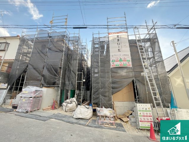 明石市松が丘　第24-1期　新築一戸建ての外観|周辺は落ち着いた街並みの住宅地！子育てがしやすい住環境です！まだ未完成ですが、現地でしかわからない事もございます。是非一度ご覧ください。