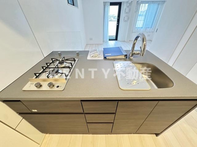 【キッチン】 | クレストコート池上 | コンパクトなキッチンで掃除もラクラク