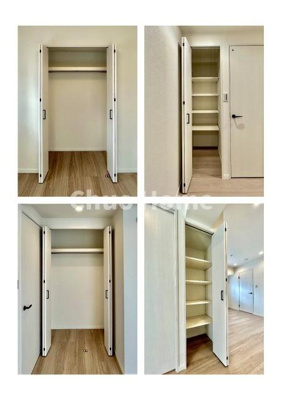 【収納】 | ライオンズマンション東向島第2 | 居室にはクローゼットを完備し、自由度の高い家具の配置が叶うシンプルな空間です。お子様の成長と必要になる子供部屋を与えるにはぴったりの間取りですね。