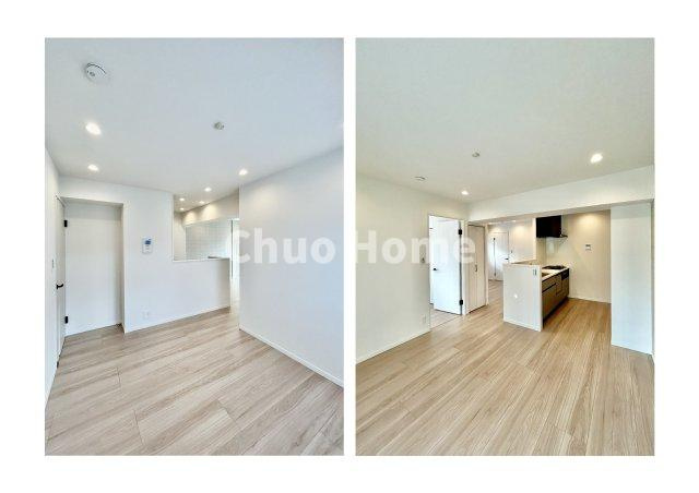 ライオンズマンション東向島第2の居間・リビング|【居間・リビング】「ＬＤＫは家族団らんをデザイン」広いＬＤＫでは家族が集まり一緒の時間を過ごせる工夫がされております。何気ない一日の当たり前のひとコマがいつか一生の宝物になります