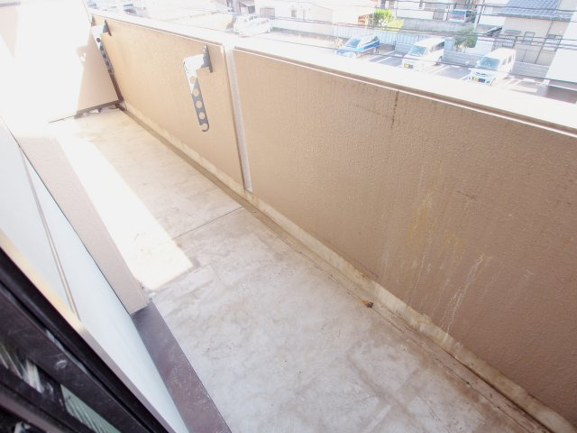クレアシオン海田南のバルコニー