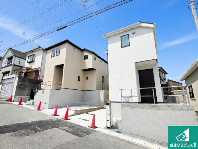 明石市松が丘　第24-1期　新築一戸建ての外観|お客様に長く安心して住んでいだだける事にこだわった家づくり！住んでからのアフターサービスにもしっかりと取り組んでいます！
