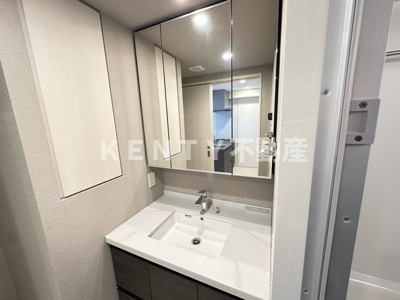 【洗面所】 | クレストコート池上 | 使いやすい洗面所です