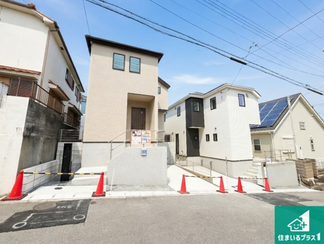 明石市松が丘　第24-1期　新築一戸建ての外観|安心の10年保証！外観を美しく保ち、雨水で汚れを落とします！気になることがありましたら、お気軽にお問い合わせください！