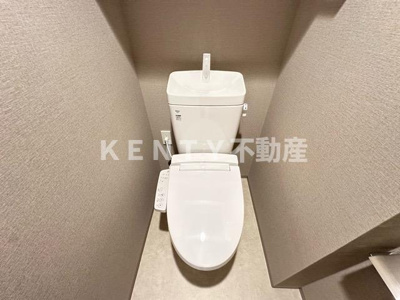 【トイレ】 | クレストコート池上 | 落ち着いたトイレです