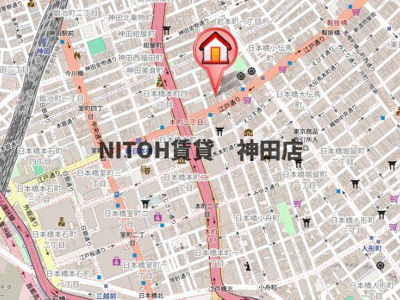 【地図】 | クロスレジデンス日本橋本町