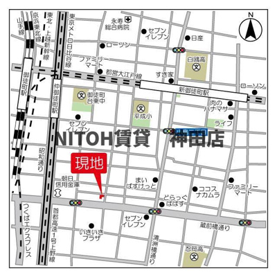 【地図】 | ライトテラス秋葉原