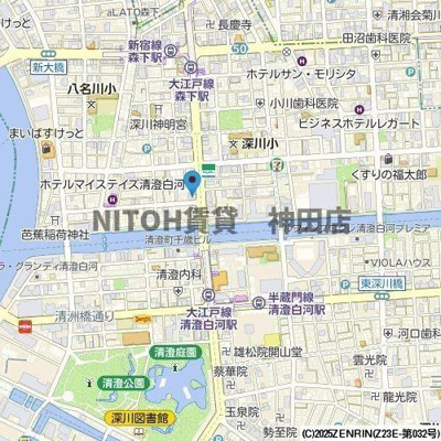 【地図】 | アーデン清澄白河