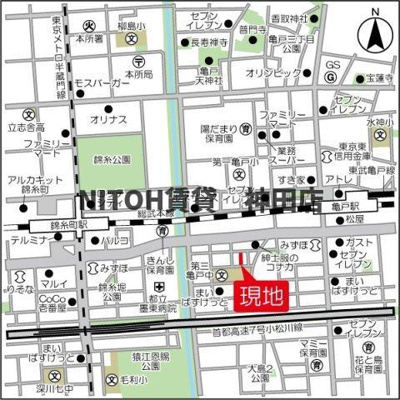 【地図】 | ワンルーフレジデンス錦糸町