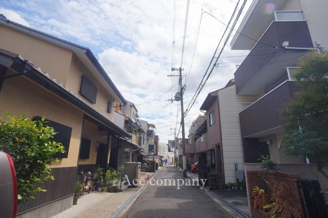 【前面道路含む現地写真】 | 平野区平野本町5丁目 | 【前面道路：幅員約4ｍ】