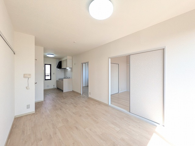 パークビューコートAの居間・リビング