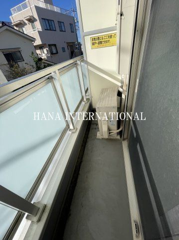 リブリ・国立北のバルコニー