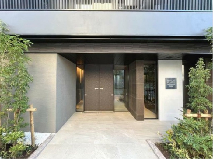 バウスフラッツ日本橋馬喰町のエントランス