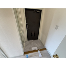 シンプルで使いやすい玄関です