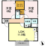 シャンメール　B棟の画像