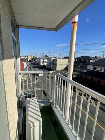 広々としたバルコニーです