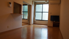 ゆったり過ごせるリビングです