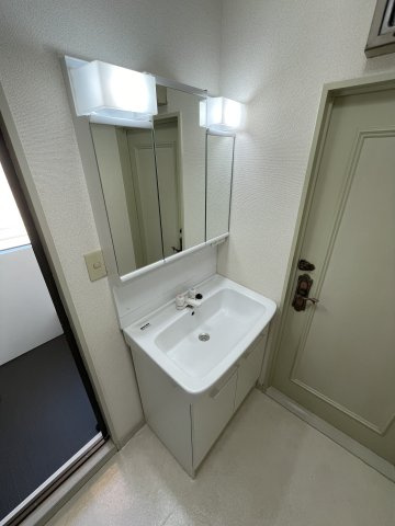 川崎市多摩区菅１丁目の賃貸マンションの洗面所