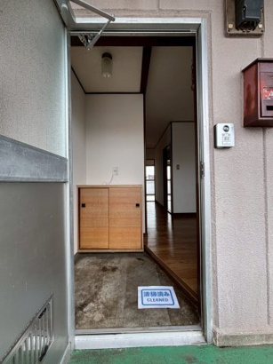 きれいな玄関です 