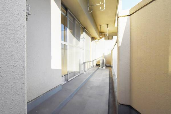 ビレッジハウスなかのめ1号棟のバルコニー|ビレッジハウスの同一物件・同一タイプの間取りの写真です