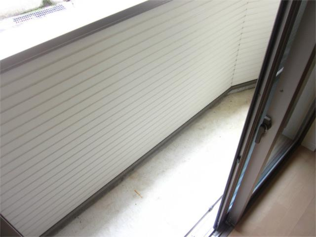 川崎市多摩区枡形６丁目のアパートのバルコニー