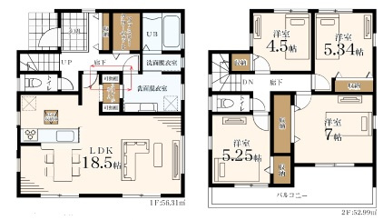 青葉区すみよし台新築戸建ての画像
