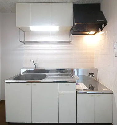 日立市　RC一棟マンションのキッチン