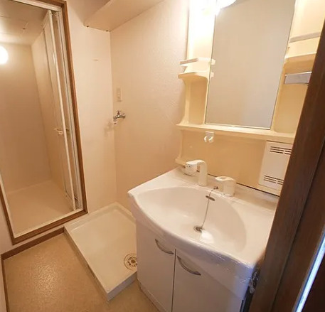 日立市　RC一棟マンションの独立洗面台