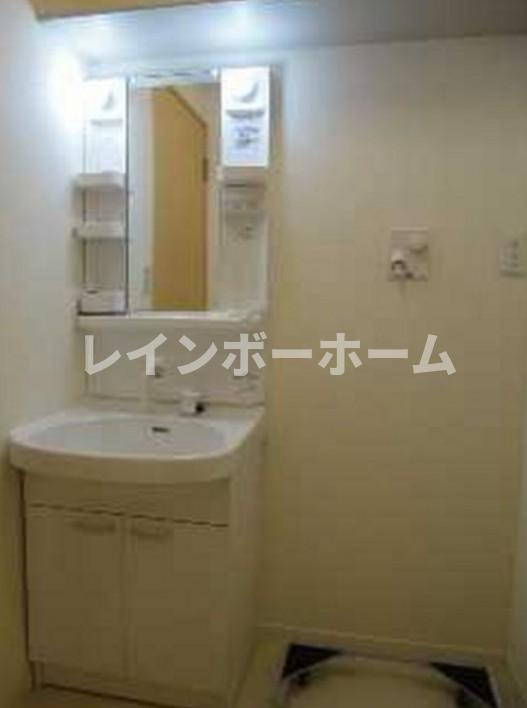 メゾン ド ボヌールの独立洗面台