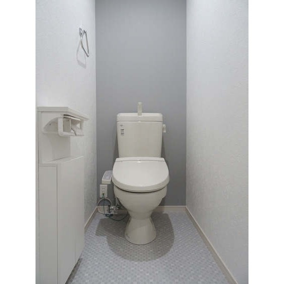 熊本市中央区京町２丁目の賃貸マンションのトイレ