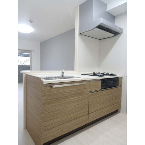 熊本市中央区京町２丁目の賃貸マンションのキッチン