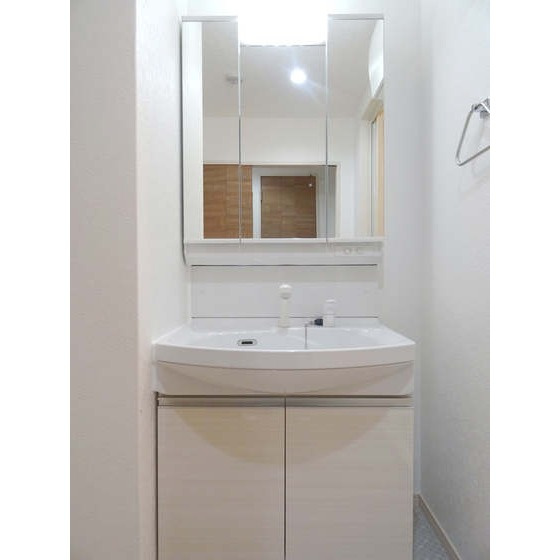 熊本市中央区京町２丁目の賃貸マンションの独立洗面台