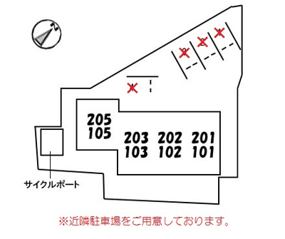 【区画図】 | シャーメゾンロイヤルオークス