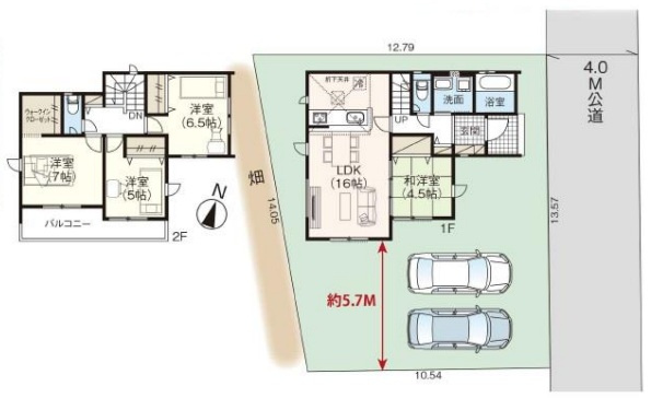 入間市大字小谷田・全1棟　新築一戸建　～駐車並列2台～の設備