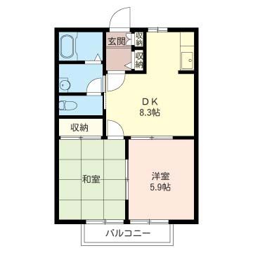 セントラルヴィレッジの間取り