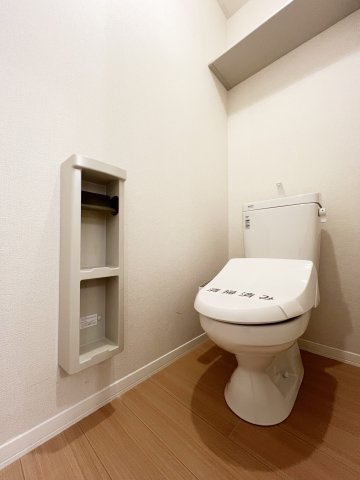 セントラルヴィレッジのトイレ|温水シャワー付トイレ