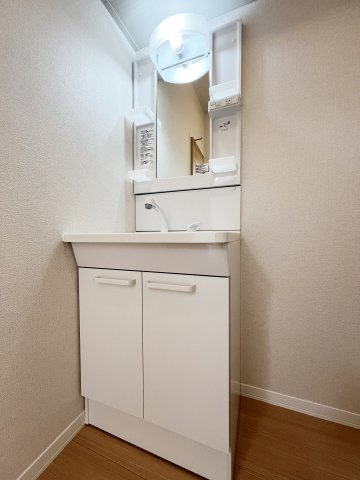 セントラルヴィレッジの洗面所|シャワー付洗面台