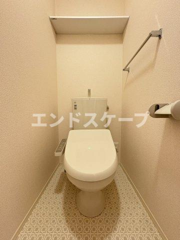 コモド　Ａのトイレ|高崎、前橋エリアのお部屋探しはエンドスケープまで！お客様の理想お聞かせ下さい♪