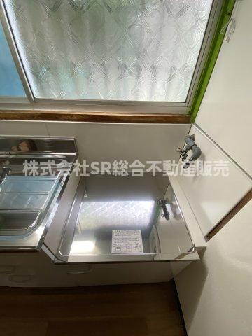 新池島町3丁目中古戸建のキッチン|お好きなコンロを置けます！