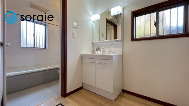 所沢市小手指南4丁目　中古戸建の脱衣所|3/12 撮影