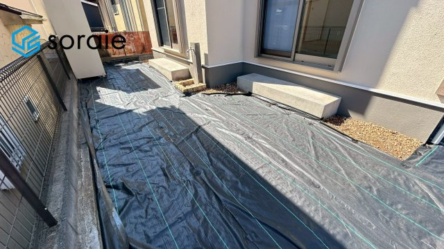 所沢市小手指南4丁目　中古戸建の庭|3/12 撮影