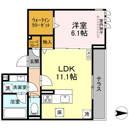 D-avance美合西町の間取り